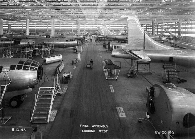 Boeing, B-29 Superfortress' take shape in Renton, Washington