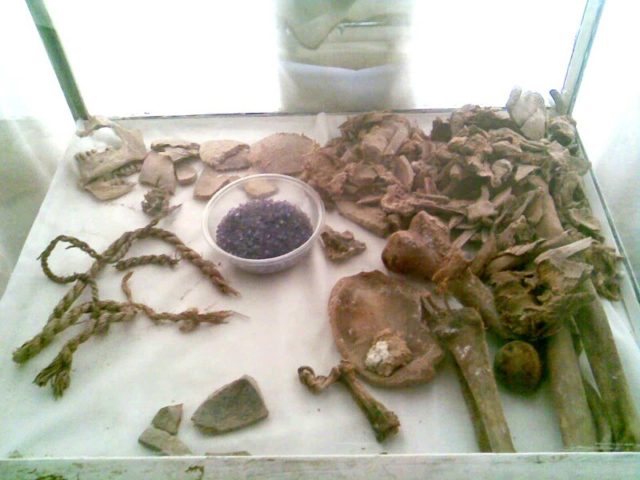 Bone remains of the Salt Men. Image by-Mardetanha,CC BY-SA 3.0