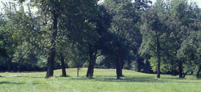 Mound 72, reconstructed after major excavations Photo Credit