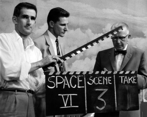 Clapperboard ca. 1953. Wikipedia/Public Domain