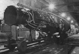 Underneath Kohnstein Mountain, about 250 [V-2] missiles were found in various stages of completion on the Mittelwerk assembly line