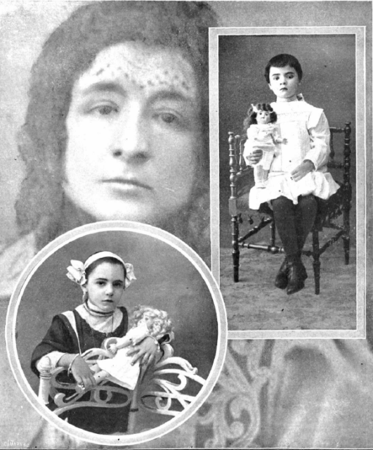 Enriqueta Martí and two of her victims Teresita Guitart and Angelita. Wikipedia/Public Domain