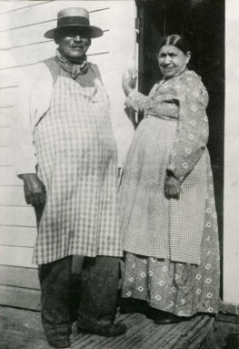 George Crum and his sister, Kate Wicks