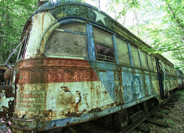 He has goals for these streetcars but a lot of them are way beyond repair.
