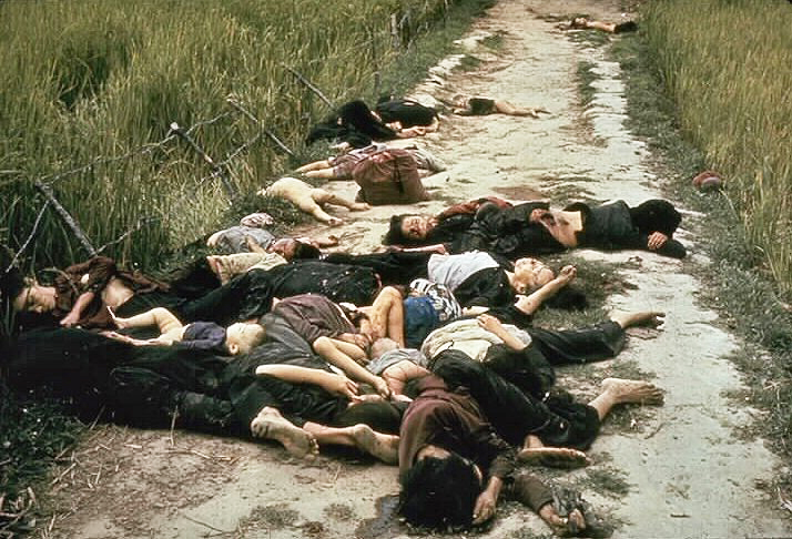Murdered Vietnamese Civilians, My Lai massacre, Son My, Quang Ngai Province, March 16, 1968. Source: Wikipedia/Public Domain