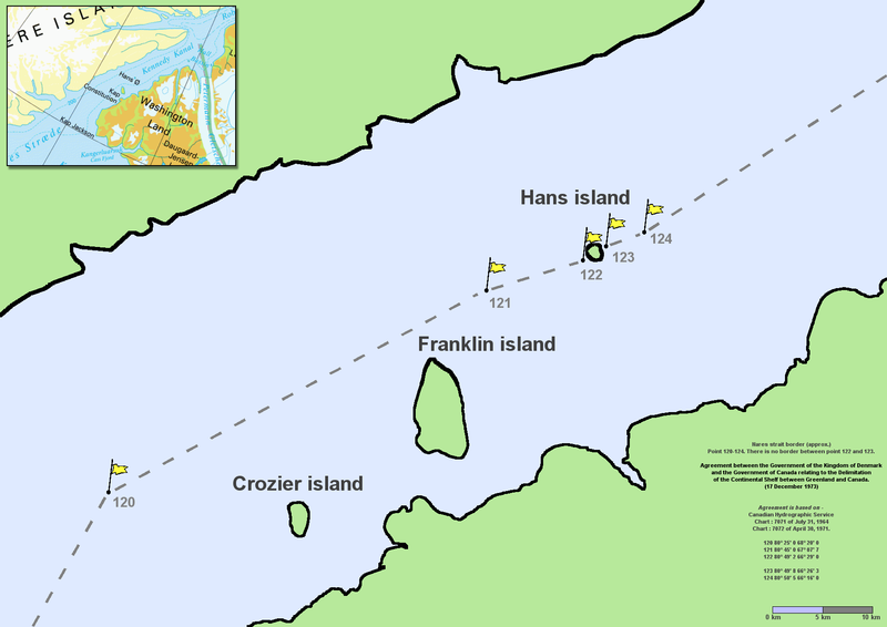 Nares strait border Kennedy channel. Source: en.wikipedia.org/wiki/User:Twthmoses"