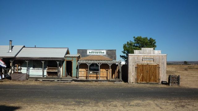 Shaniko is named after the first settler in the area, August Scherneckau who was a German immigrant. By Ljlabarthe CC0