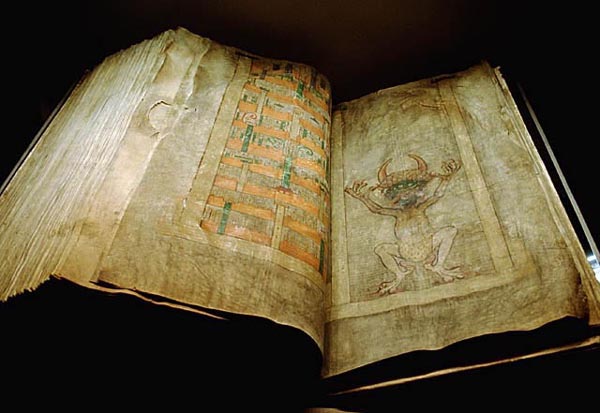 The Codex Gigas contains five long texts as well as a complete Bible. Author:Kungl. biblioteket CC BY-SA2.0