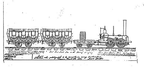 the-john-bull-and-train-as-it-looked-in-1831-drawn-by-isaac-dripps-in-1887-image-by-wikipedia-public-domain
