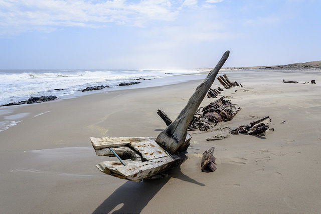 The graveyard of out-of-luck sailors and sea captains. Photo Credit