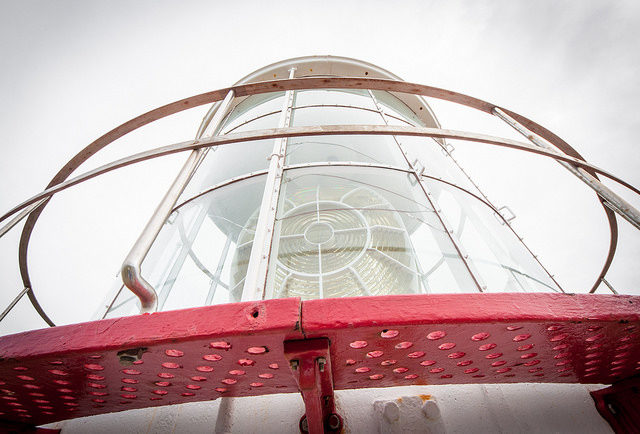 The lighthouse has a unique design that is based on the Pharos of Alexandria, one of the Seven Wonders of the Ancient World. Photo Credit