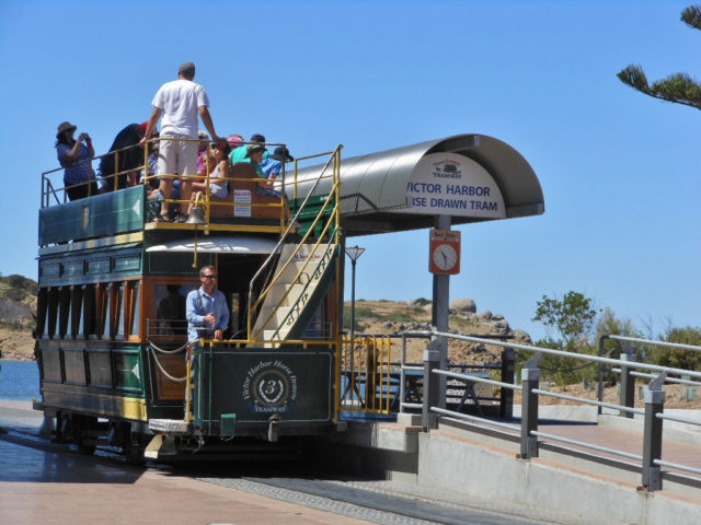 The line is built to 5 ft 3 in (1,600 mm) broad gauge, as were many of the early railways of South Australia. Photo Credit