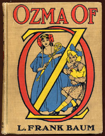 The original 1907 cover to Ozma of Oz .Source: Wikipedia/Public Domain