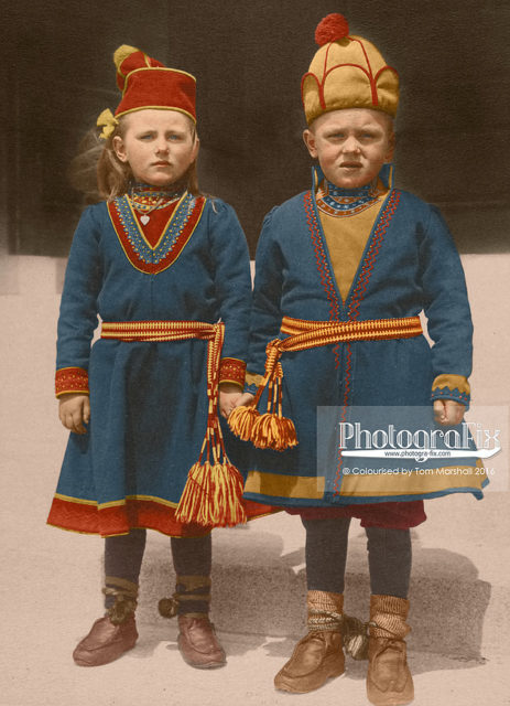 two-children-likely-brother-and-sister-from-lapland-the-colours-for-this-photo-were-mostly-guesswork-based-on-similar-dress-of-the-time-from-other-scandinavian-countries