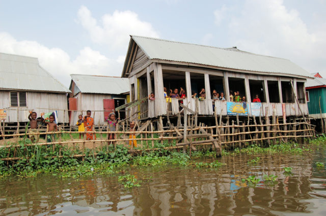 the largest community known to live on water. Photo Credit