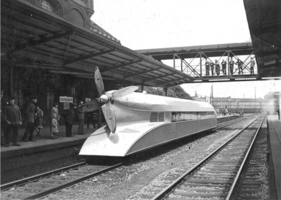 During its short lifespan, the Schienenzeppelin underwent several modifications. Photo Credit