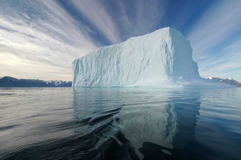 Iceberg in the national park. Photo Credit