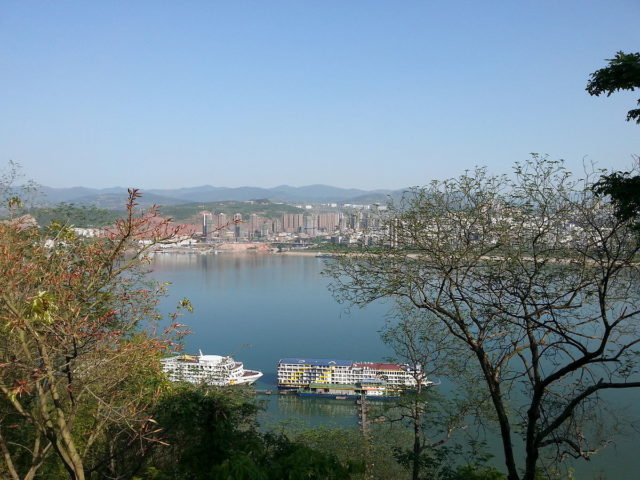 Yangtze River from Fengdu Ghost City. Photo Credit