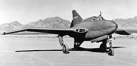 Northrop XP-56 Black Bullet, S/N 42-38353; second aircraft.