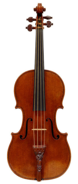 This violin was sold at auction by Sotheby's in 1971 for the then-record amount of £84,000 by Robert Lowe, who owned the violin for nearly 30 years.[3] (US$200,000).[4] In 2008 it was sold to the Nippon Music Foundation for over US$10 million in a private transaction.[5] The Lady Blunt was sold by Tarisio Auctions on their 20 June 2011 online auction for £9.8 million (US$15.9 million),[3] more than four times the previous auction record for a Stradivarius, held by the Molitor when it sold for US$3.6 million in 2010.[6] The proceeds will go to the Nippon Foundation's Northeastern Japan Earthquake and Tsunami Relief Fund.[7] When it went up for sale it was called "the best-preserved Stradivarius to be offered for sale in the past century."[7] Photo Credit