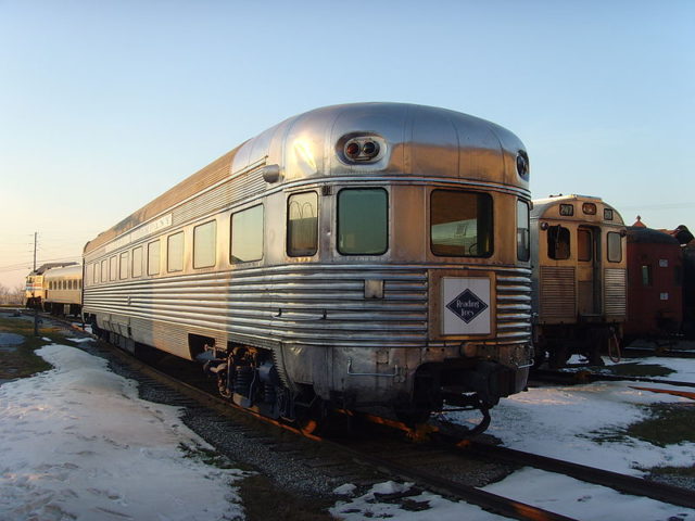 The Crusader observation car at Strasburg's Railroad Museum of Pennsylvania.