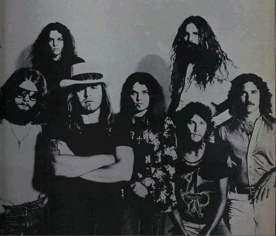 Lynyrd Skynyrd in 1977