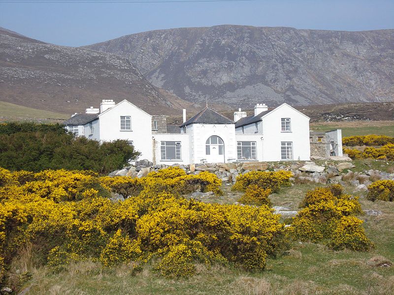 The former house of Charles Boycott on Achill Island. The house has been modernised and renovated since Boycott's time. Photo Credit