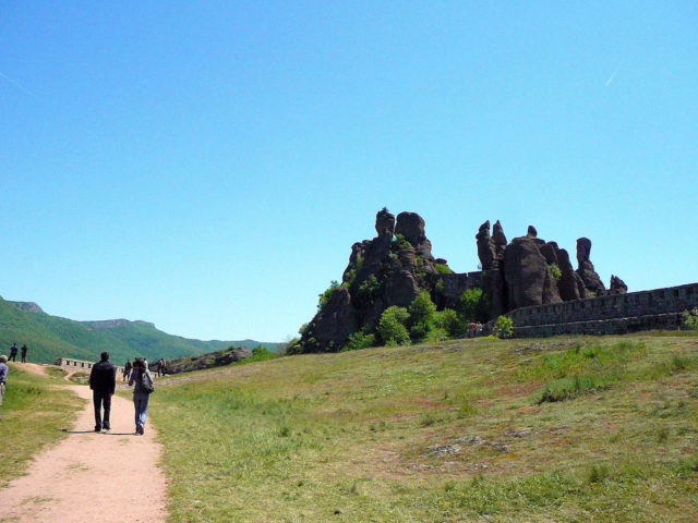 According to legend, a thunder stroke and turned all the land in to stone. Photo Credit