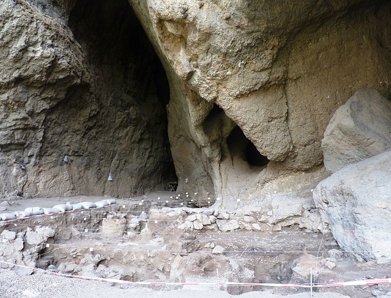  The archaeological site of Areni-1 in 2012. Photo Credit