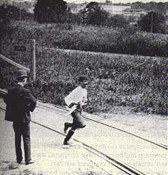 Felix Carvajal on his way to 4th at St. Louis Olympic's Marathon