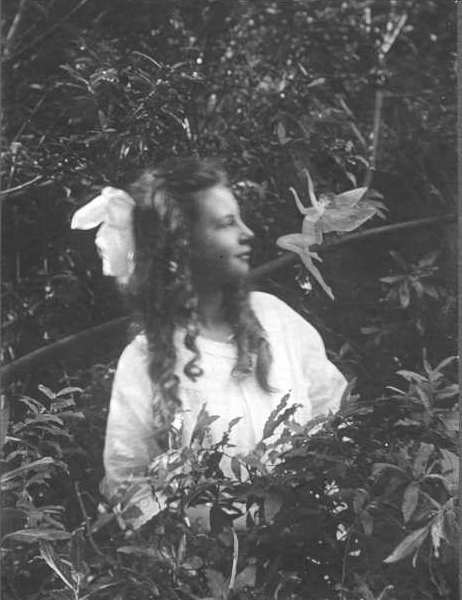 The third photograph - Frances and the Leaping Fairy