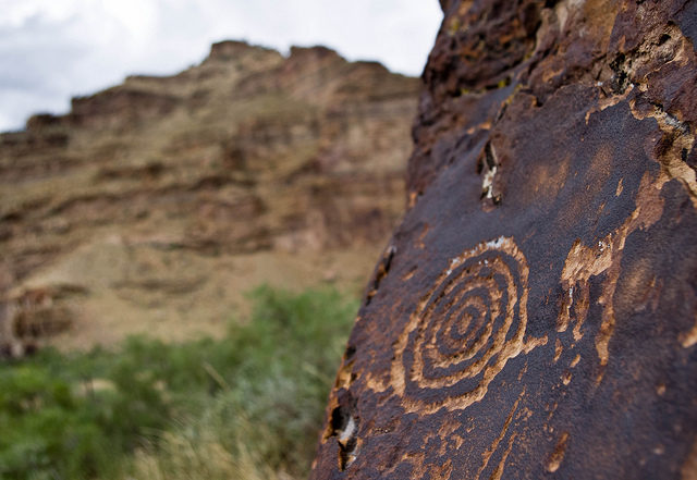 Detail of the rock art. Photo Credit