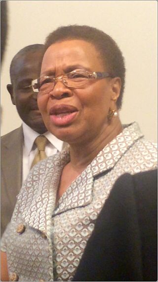 Graca Machel at SOAS in 2015. Photo Credit