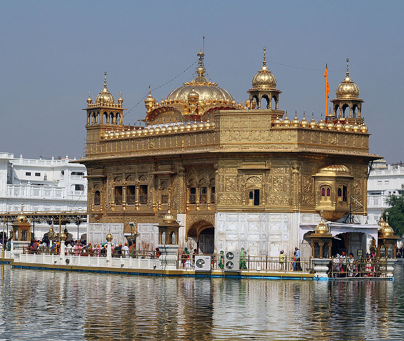 The Harmandir Sahib (The abode of God), known as the Golden Temple. Photo Credit