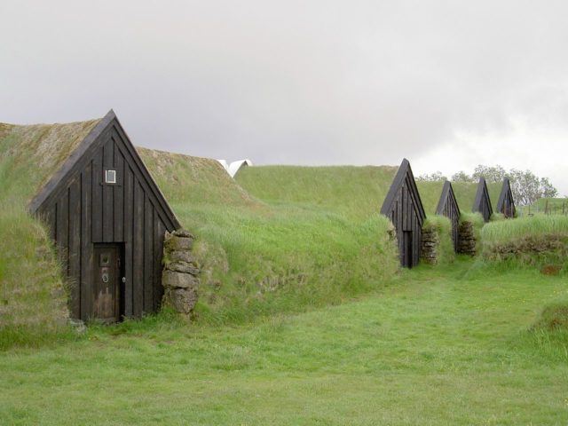 Iceland Keldur Earth covered homes Photo Credit