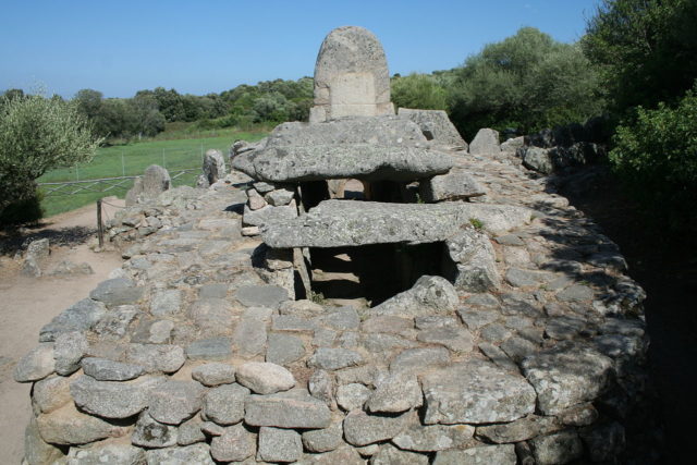 Inside, there is an underground tunnel and a funeral hall. Photo Credit