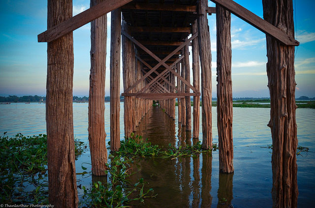 It is supported by more than 1,000 pillars and thousands of wooden planks. Photo Credit