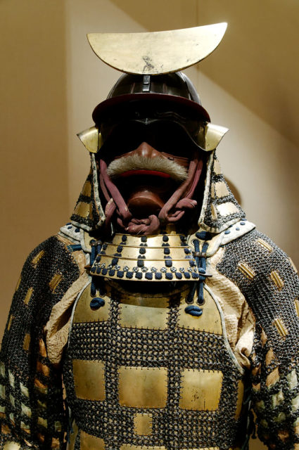 Japanese folding armor (tatami gusoku), Edo period.