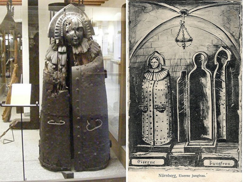 The infamous Iron Maiden A horrific form of execution intended to