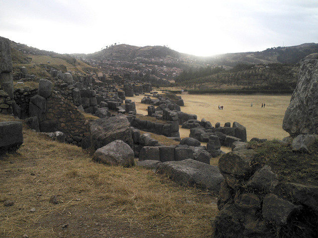 Located on a steep hill that overlooks the city, the fortified complex has a wide view of the valley to the southeast. Photo Credit