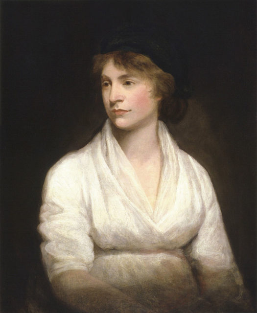 Mary Wollstonecraft by John Opie (c. 1797)