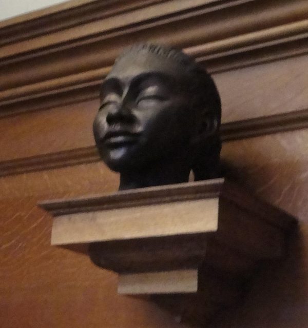 Memorial to Virginia Dare at St Bride's Church. Photo Credit