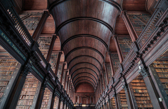 Old Library at Trinity College, Dublin. Photo Credit