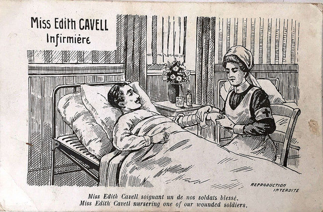On the morning of 12 October Cavell was executed. Photo Credit