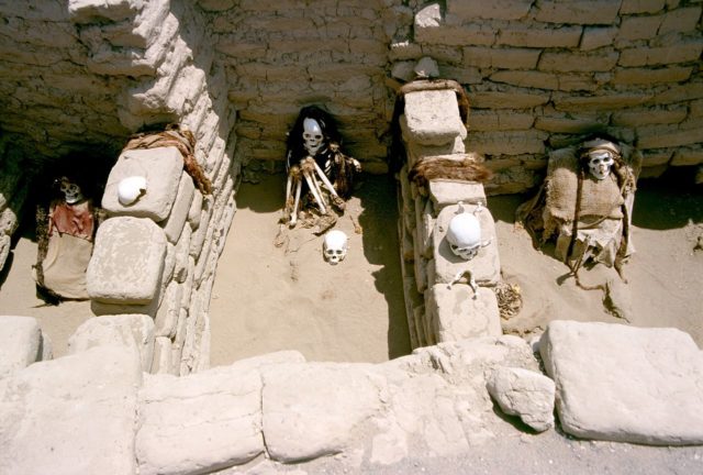 Over the years, grave robbers ransacked the tombs. Photo Credit