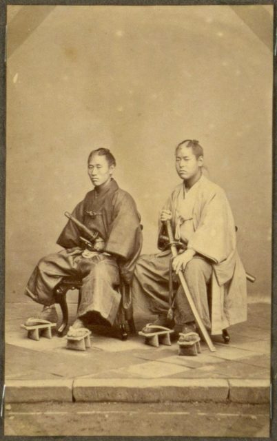 Photographs of Samurai in Nagasaki 1868