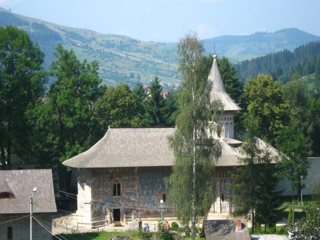 Saint Daniil the Hermit was the first abbot of the monastery. Photo Credit