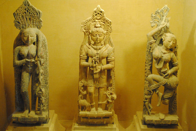 Sculptures in Jaisalmer Fort Museum. Photo Credit
