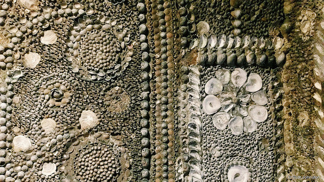 Shell Grottoes of this type were extremely popular in the Europe of the 1700s. Photo Credit