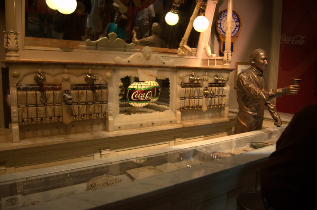 Soda Fountain replica. Photo Credit